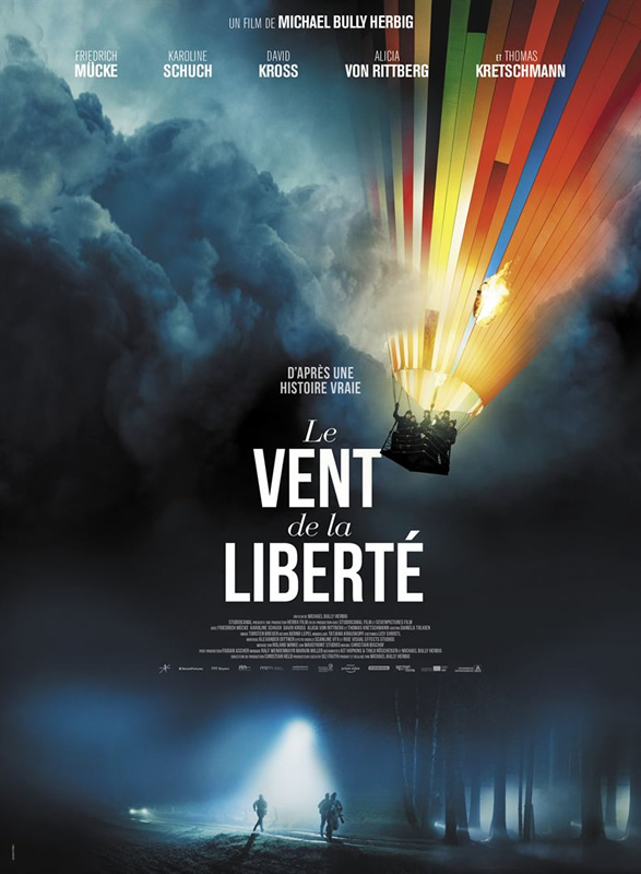 affiche LE VENT DE LA LIBERTÉ Michael Bully Herbig