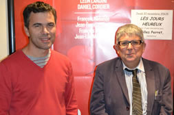 Gille Perret, réalisateur et Antoine Fraile, professeur à l'Université d'Angers et membre du 3LAMDR