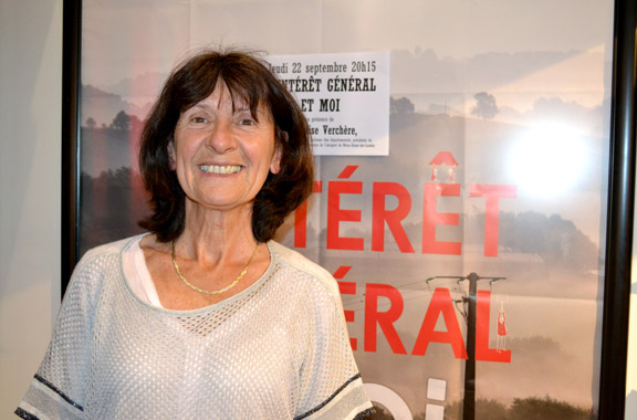 Françoise Verchère, ancien maire de Bouguenais, ancienne élue départementale, présidente du Collectif d'élus Doutant de la pertinence de l'aéroport de Notre-Dame-des-LandesDR