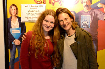 Héloïse Dugas et Camille Cottin, actricesDR