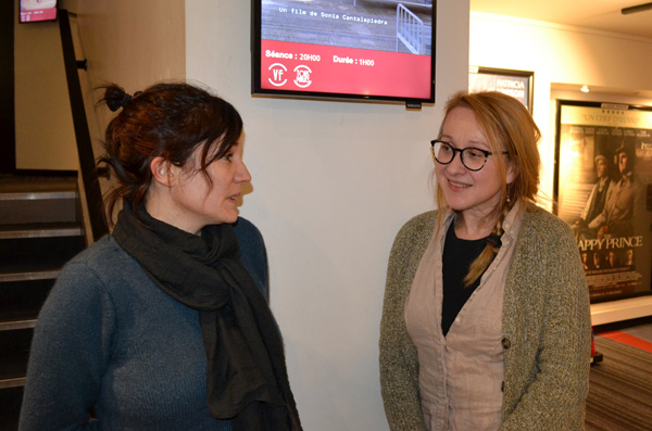 Lucie Lacroix, Association Culturelle en Santé Mentale et Sonia Cantalapiedra, réalisatrice.DR