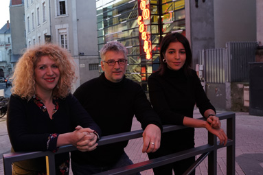 Baya Kasmi, scénariste, Michel Leclerc, réalisateur et Leila Bekhti, comédienne.DR