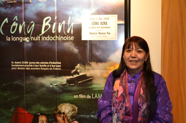 Béatrice Nguyen Van, fille de travailleurs indochinois.DR