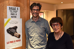 David Cayla, des Économistes atterrés et Monique Rabault, membre d'Attac.DR
