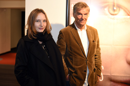 Julia Roy, comédienne, co-réalisatrice et Benois Jacquot, réalisateur.DR