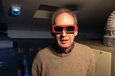 Louis Mathieu, président de l'association Cinéma ParlantDR