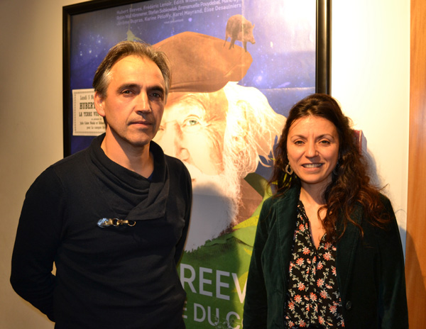 Sébastien Boudau et Julie Cabot Nadal pour La canopée bleueDR