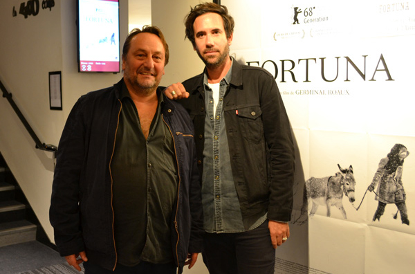 Patrick d’Assumçao, comédien et Germinal Roaux, réalisateurDR