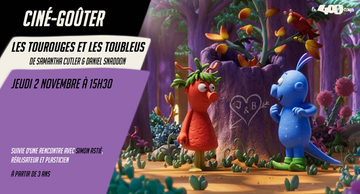 Ciné goûter LES TOUROUGES ET LES TOUBLEUS